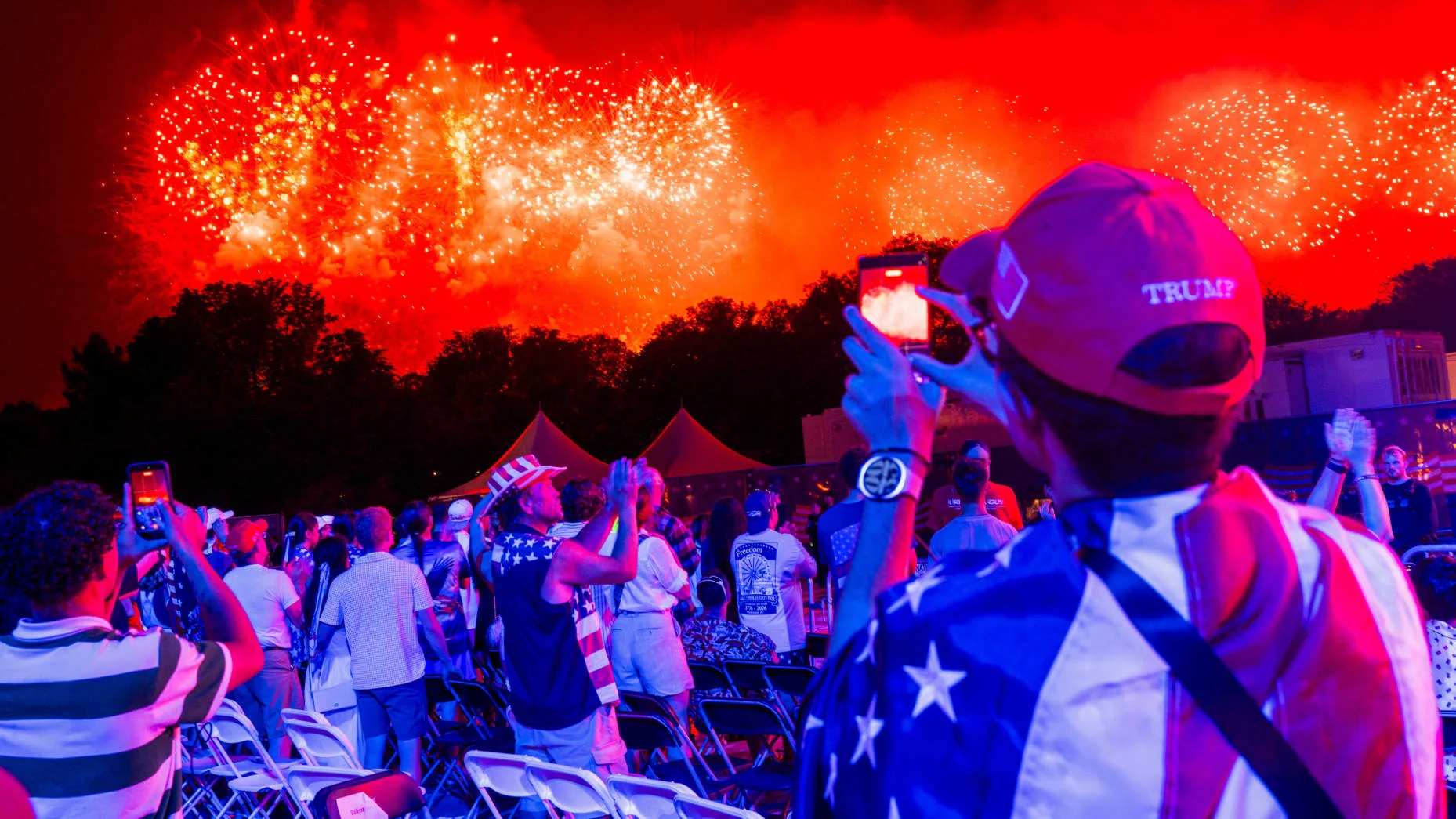 US 250th anniversary: Trump campaign-style July 4 speech